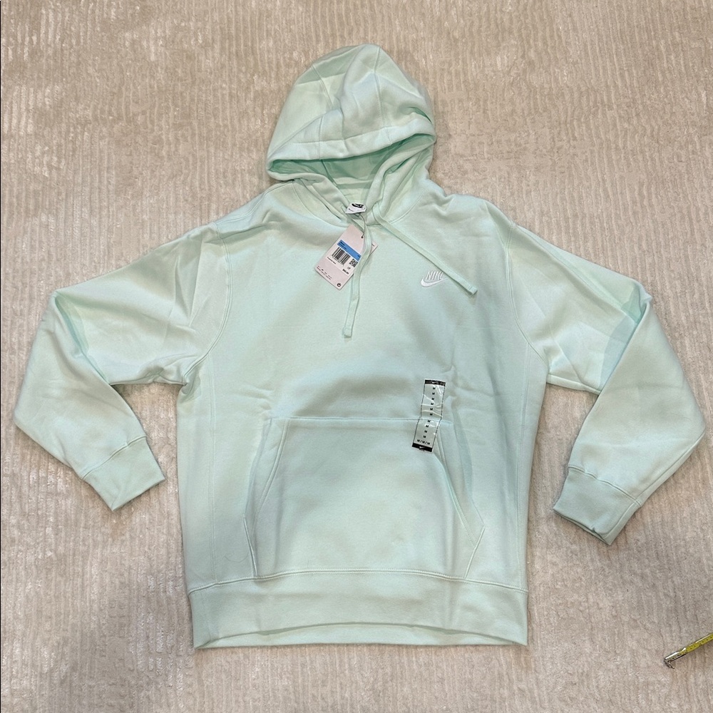 Nike Men's Mint Green Pullover Hoodie